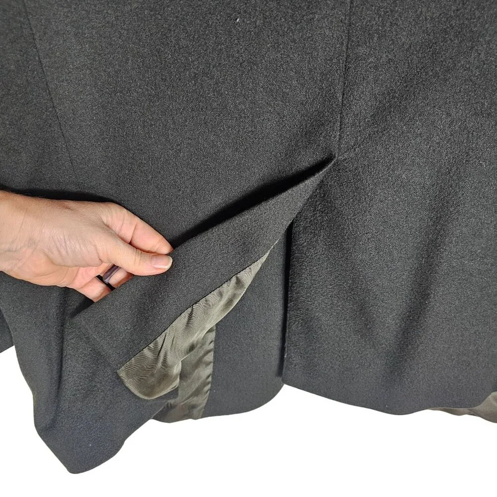 Jos A Bank‎ Cashmere Gordon Blazer 44L Dark Green Sport Coat Gentleman Academia